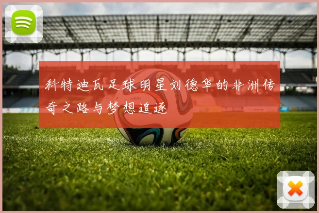 科特迪瓦足球明星刘德华的非洲传奇之路与梦想追逐